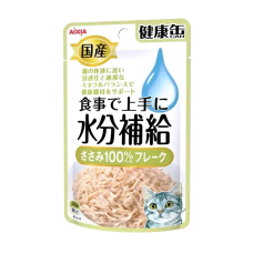 Aixia Kenko Pouch Water Supplement Chicken Fillet Flake 40g 